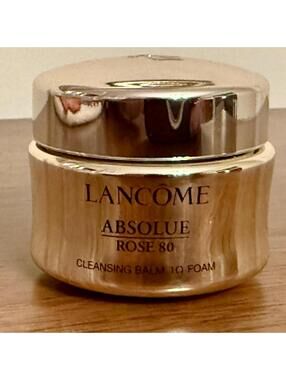 Lancome Absolue ROSE 80 Cleasing Balm To Foam, 0.7oz, Travel Size, Sealed
